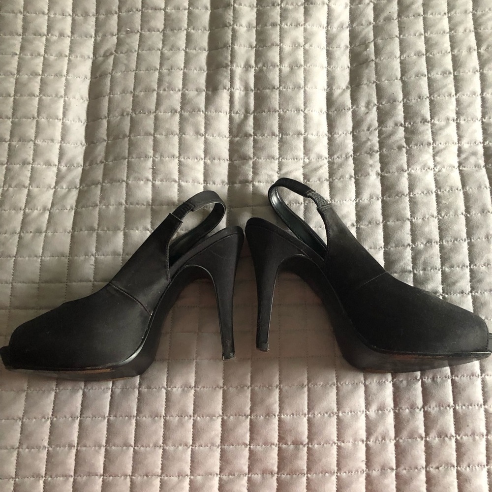 Black high heels